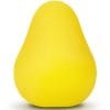 G-VIBE - HUEVO MASTURBADOR TEXTURADO REUTILIZABLE AMARILLO