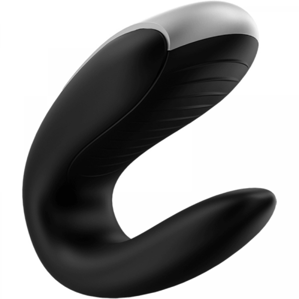 img_109424_b830ab2d5d295fb1ca461204edf48253_1.png SATISFYER - DOUBLE FUN PARTNER VIBRADOR NEGRO