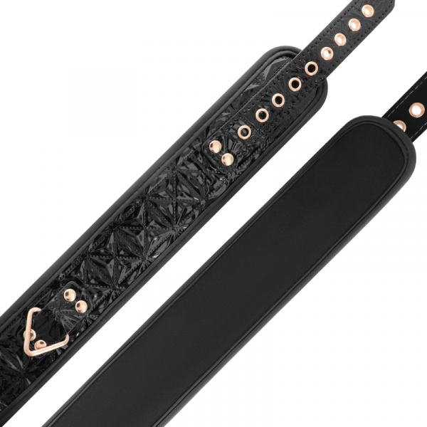 img_109468_1dcebf70520acd504e73da5957ec28e5_1.png BEGME - BLACK EDITION COLLAR CUERO VEGANO CON FORRO DE NEOPRENO