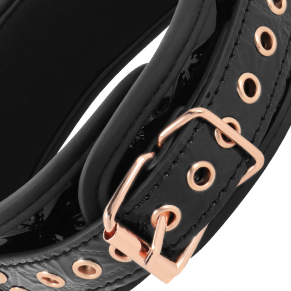 img_109475_10535fd600420e5452817a0dc03b8656_1.png BEGME - BLACK EDITION COLLAR CON CADENAS Y PINZAS PEZONES CON FORRO DE NEOPRENO
