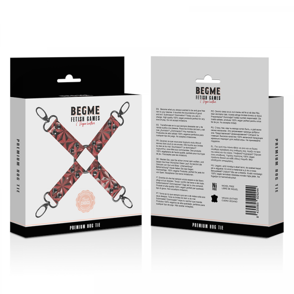 img_109563_34720df3f1d681f4625d97f01f1c6515_1.png BEGME - RED EDITION HOG TIE CUERO VEGANO