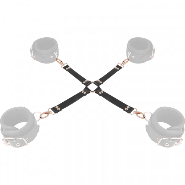 COQUETTE CHIC DESIRE - FANTASY HOG TIE CUERO VEGANO