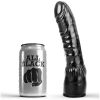 ALL BLACK - DILDO NEGRO REALÍSTICO 20 CM