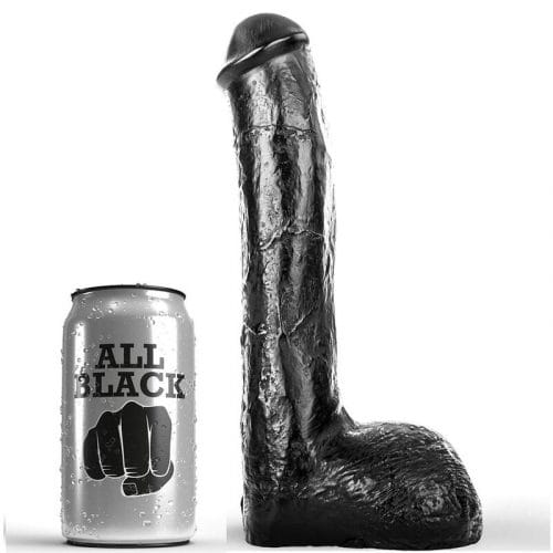 img_110124_21ffe1e7751348fb663e8bd298eb07d2_1.jpg ALL BLACK - PENE REALÍSTICO ANAL 23 CM