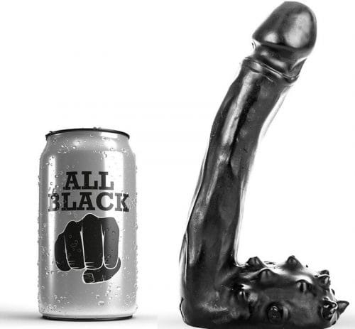 img_110160_166f99d93a8ce5c3a903321c9a748dc5_1.jpg ALL BLACK - DILDO REALÍSTICO 19 CM