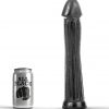 ALL BLACK - PLUG DILDO 31 CM