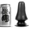 ALL BLACK - ANAL PLUG 12 CM