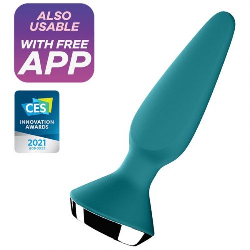 img_111029_f73f1d1e0888326267d6c236556c2551_1.jpg SATISFYER - PLUG ILICIOUS 1 PLUG VIBRADOR VERDE