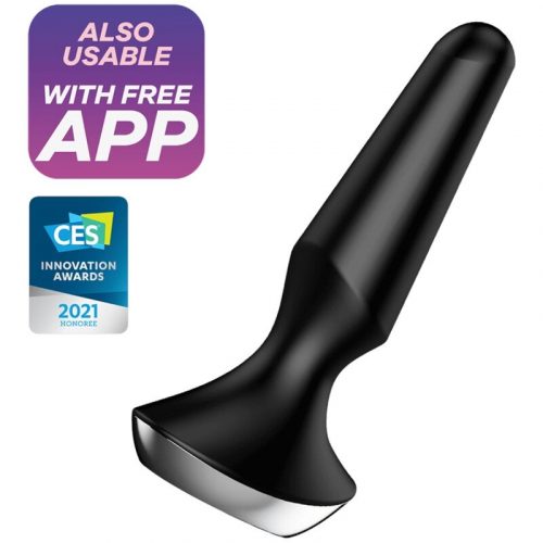 img_111039_2543768c0dbe94bbe76cdb14b019432a_1.jpg SATISFYER - PLUG ILICIOUS 2 PLUG VIBRADOR NEGRO