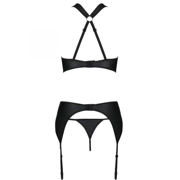 PASSION - AMANDA SET CUERO ECOLOGICO S/M