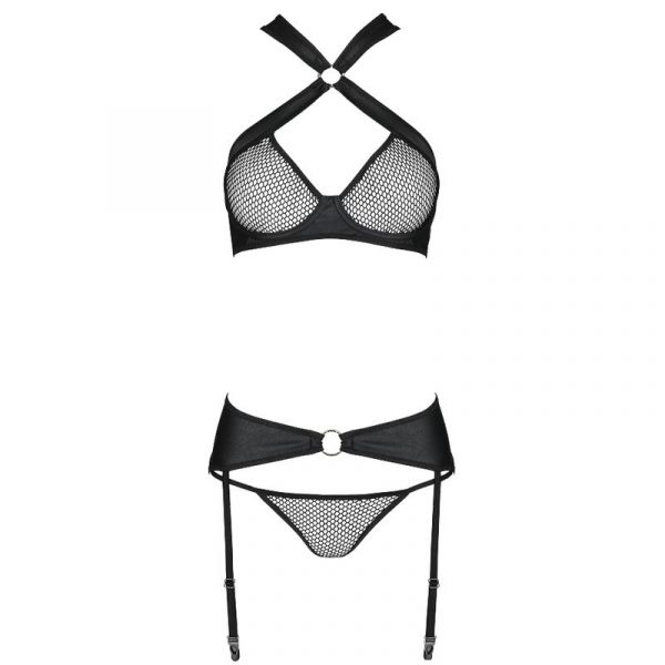 PASSION - AMANDA SET CUERO ECOLOGICO S/M