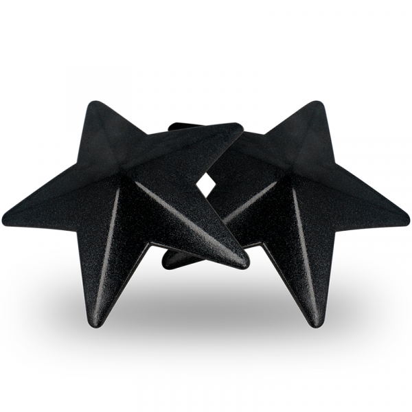 COQUETTE CHIC DESIRE - CUBRE PEZONES METAL ESTRELLAS NEGRAS