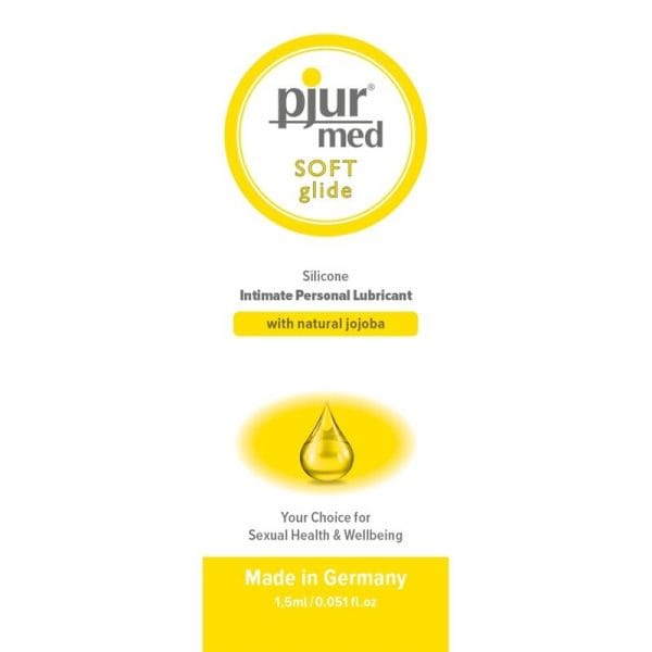PJUR - MED SOFT GLIDE LUBRICANTE SILICONA 1.5 ML