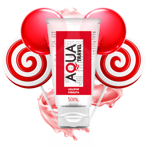 img_116786_3656e4d64f238eb5e7eecd6081f81fcb_1.png AQUA TRAVEL - LUBRICANTE BASE AGUA SABOR PIRULETA - 50 ML