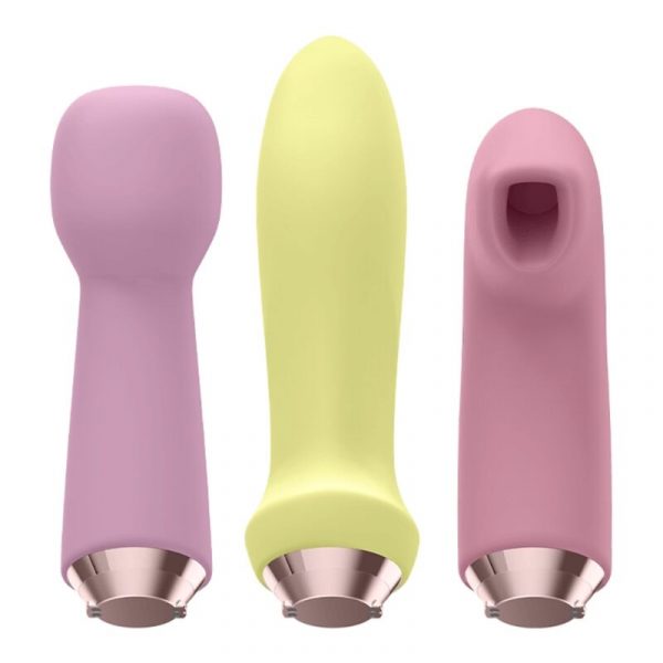 SATISFYER - MARVELOUS FOUR VIBRATOR  AIR PULSE SET
