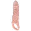 BAILE - FUNDA EXTENSORA PENE CON STRAP PARA TESTÍCULOS 13.5 CM