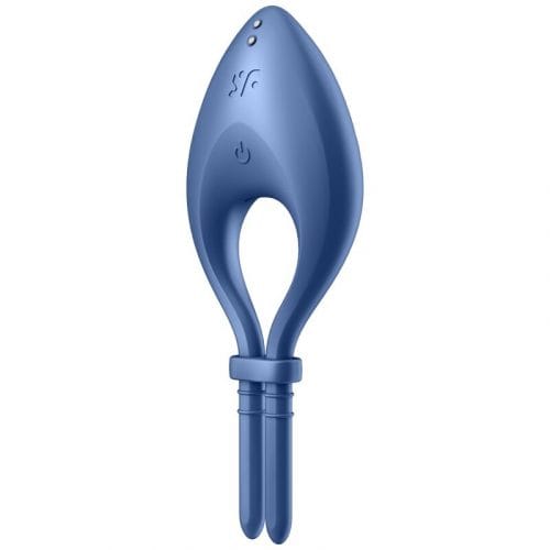 img_119637_57cfa95f42d74d5f085dffd26a624047_1.jpg SATISFYER - BULLSEYE ANILLO VIBRADOR APP AZUL