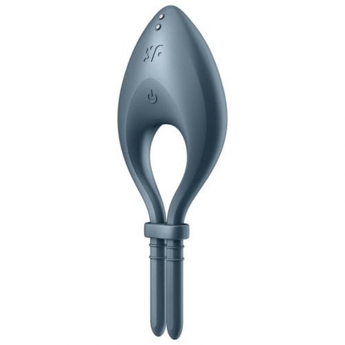 img_119640_4901f2337ec324220f6ed5db9b2e4362_1.jpg SATISFYER - BULLSEYE ANILLO VIBRADOR APP GRIS