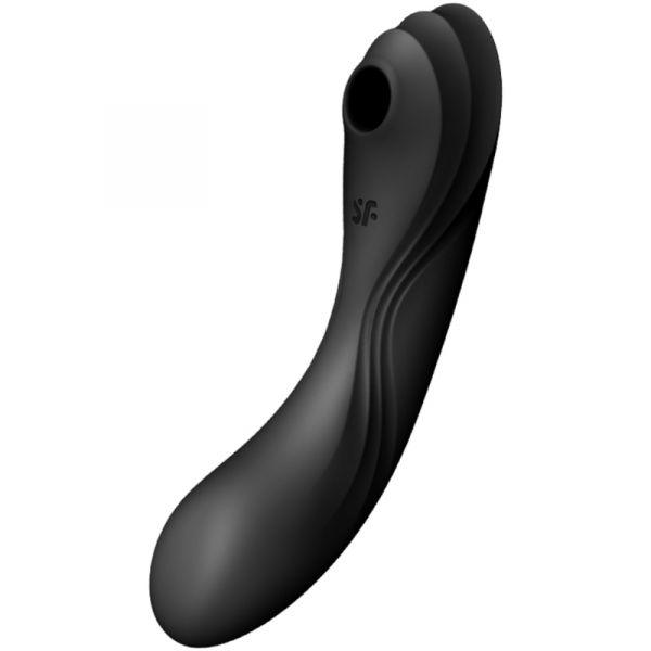 SATISFYER - CURVY TRINITY 4 ESTIMULADOR Y VIBRADOR NEGRO
