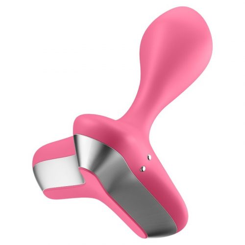 img_121972_d6294f58e58a6fab7d6d0509c8250b9b_1.jpg SATISFYER - GAME CHANGER PLUG VIBRADOR ROSA