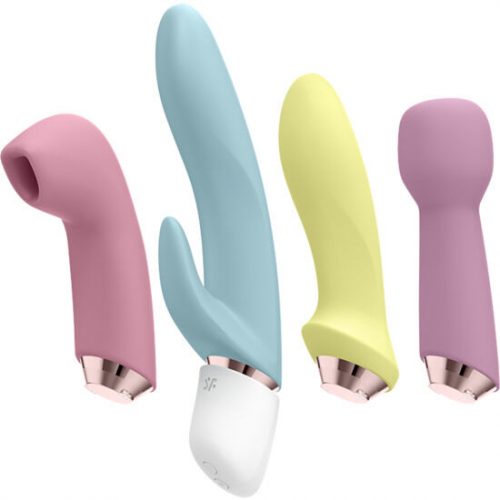 SATISFYER - MARVELOUS FOUR VIBRATOR  AIR PULSE SET