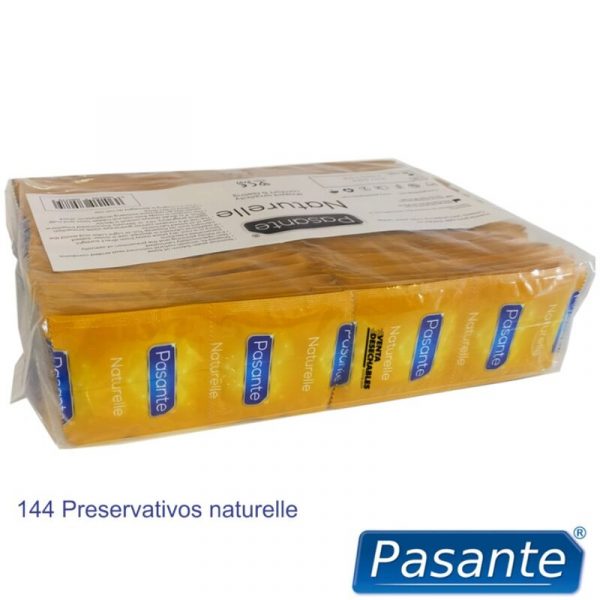 img_122385_caf9b9191772e9c25f4e0f01260fd0c7_1.jpg PASANTE - PRESERVATIVOS NATURELLE BOLSA 144 UNIDADES