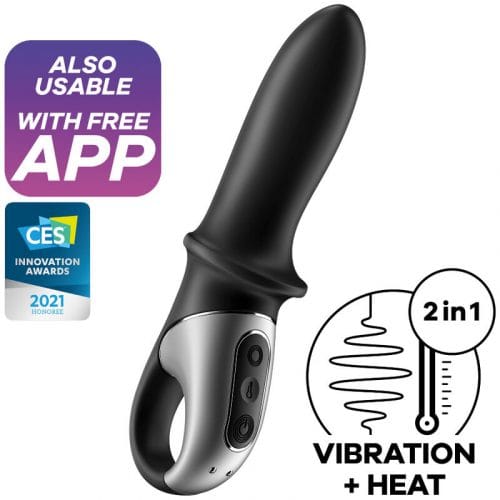 img_122438_7366e08c861be58011161b993d59bb05_1.jpg SATISFYER - HOT PASSION VIBRADOR ANAL APP NEGRO