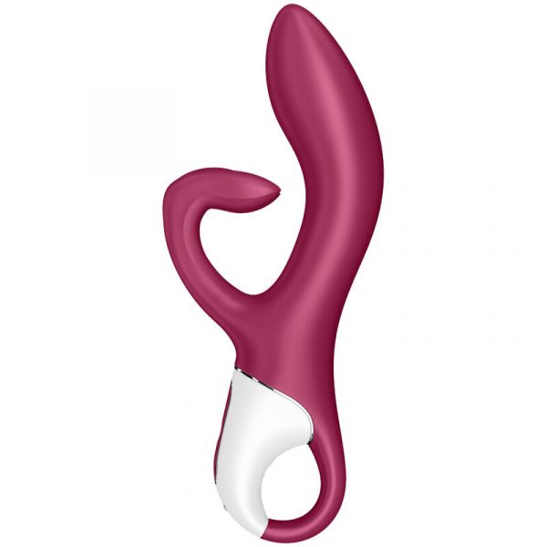 img_124415_96cb8f2e580e5054bd4e61d5b9ab8e6a_1.jpg SATISFYER - EMBRACE ME VIBRADOR PUNTO G ROJO