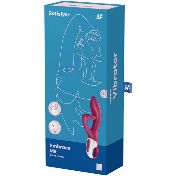 img_124416_ec9bb65a694f8fb8b8c354324a904b62_1.jpg SATISFYER - EMBRACE ME VIBRADOR PUNTO G ROJO