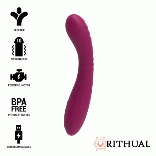 img_124630_080cc8267b8067920bf9a563b2d296ae_1.gif RITHUAL - KRIYA ESTIMULADOR PUNTO-G RECARGABLE ORQUIDEA