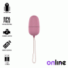 img_124795_cf095e304c477f0ea96475617ca18328_1.gif ONLINE - HUEVO VIBRADOR CON MANDO CONTROL REMOTO ROSA