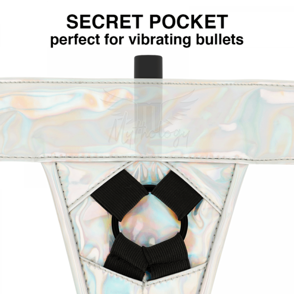 img_124991_068364bead80b39329dc4c991492e74a_1.png MYTHOLOGY FANTASY HARNESS - ARNÉS IRIDISCENTE S/M