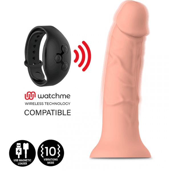 MYTHOLOGY - ASHER ORIGINAL DILDO S - VIBRADOR COMPATIBLE CON WATCHME WIRELESS TECHNOLOGY