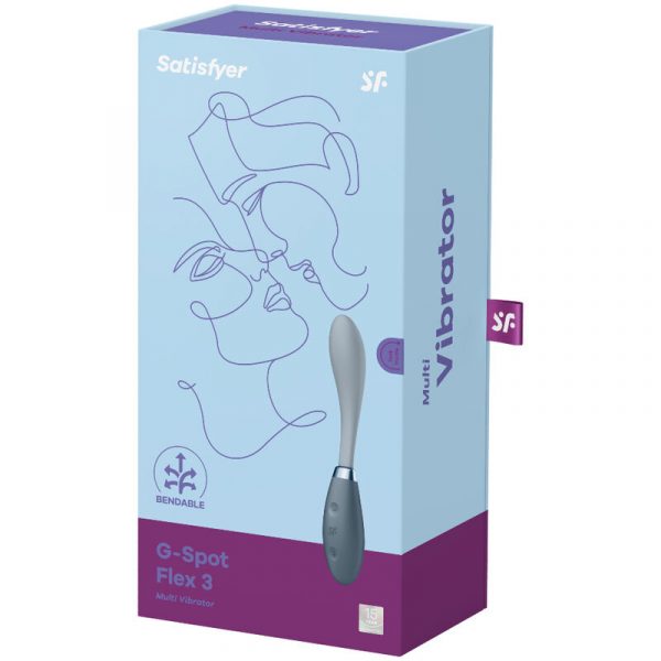 img_125966_0067fb2ed7896ade9d2671fb730df6a5_1.jpg SATISFYER - G-SPOT FLEX 3 MULTI VIBRADOR GRIS