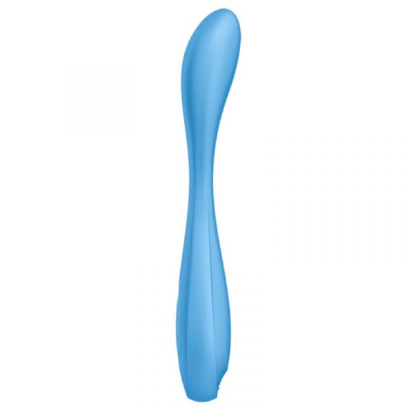 SATISFYER - G-SPOT FLEX 4+ MULTI VIBRADOR APP AZUL
