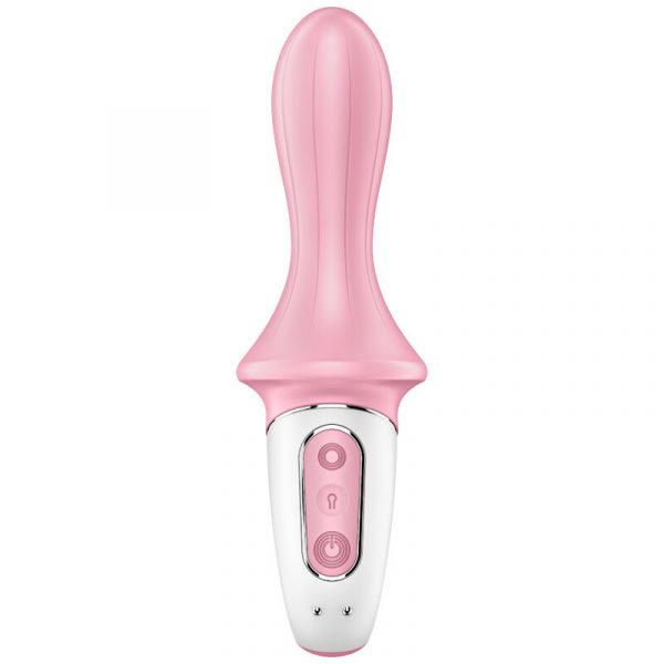 SATISFYER - AIR PUMP BOOTY 5+ VIBRADOR ANAL INFLABLE ROSA