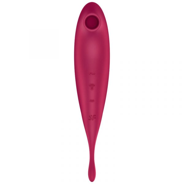 SATISFYER - TWIRLING PRO+ ESTIMULADOR Y VIBRADOR APP VERDE