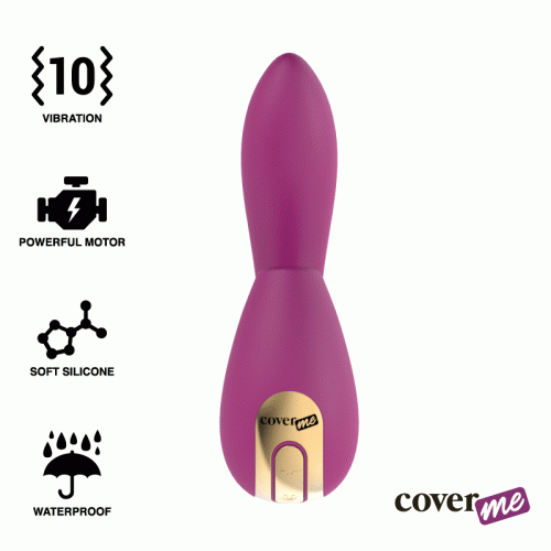 COVERME - CLITORAL SUCCIONADOR  VIBRADOR POTENTE G-SPOT RUSH