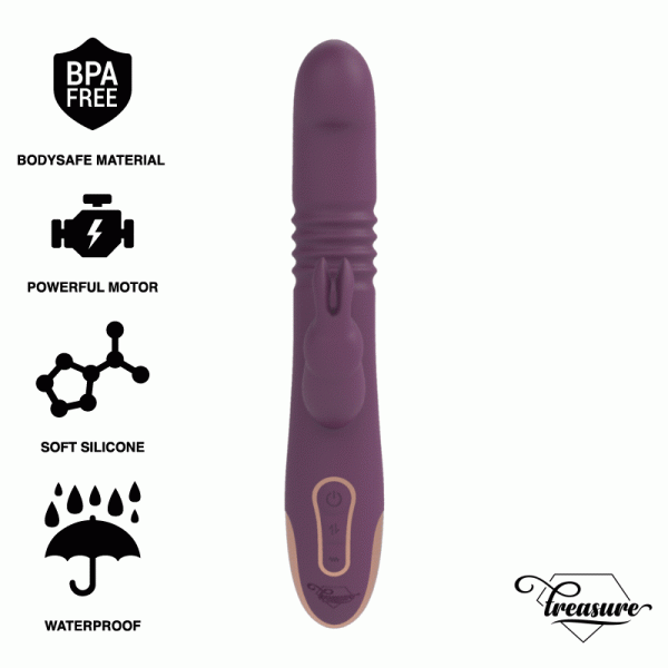 img_129867_72f464c7bd81c83f34bf7191aa561927_1.gif TREASURE - BASTIAN RABBIT UP DOWN, ROTATOR VIBRATOR COMPATIBLE CON WATCHME WIRELESS TECHNOLOGY