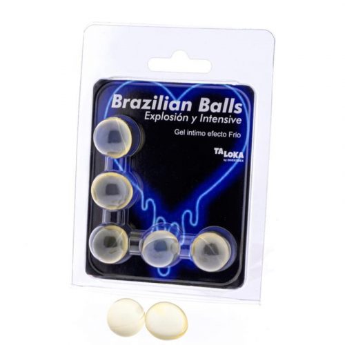 img_130655_721b18378676c4ec4784baa60838a4ee_1.jpg TALOKA - BRAZILIAN BALLS GEL EXCITANTE EFECTO FRIO Y VIBRACIÓN 5 BOLAS