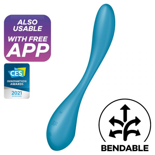 img_131768_db191c2b74fe48752ca6f0857b63920f_1.jpg SATISFYER - G-SPOT FLEX 5 MULTI VIBRADOR AZUL