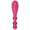 SATISFYER - TRI BALL 1 MULTI VIBRADOR ROJO