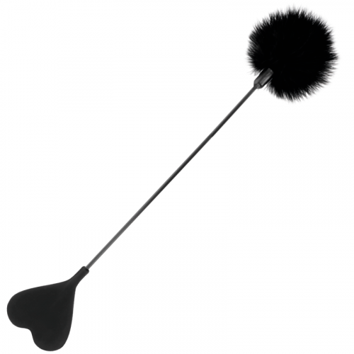 img_133058_c46a179766b8bfce3eabe616d1e6544a_1.png DARKNESS - FUSTA CON PLUMA LOVE NEGRO 40 CM