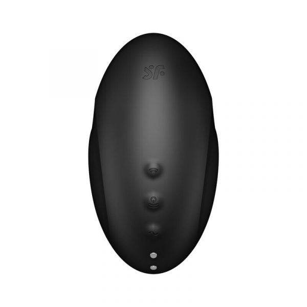 SATISFYER - VULVA LOVER 3 ESTIMULADOR Y VIBRADOR NEGRO