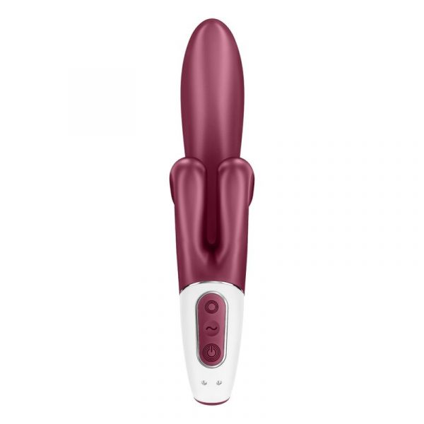 SATISFYER - TOUCH ME VIBRADOR RABBIT ROJO
