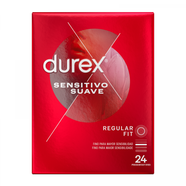 DUREX - PRESERVATIVOS SENSITIVO 24 UNIDADES