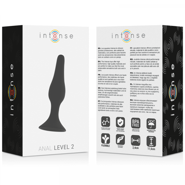 INTENSE - ANAL LEVEL 2 11.5CM NEGRO