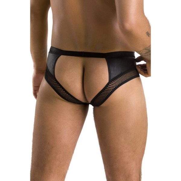 img_135697_b08e425e933eea6e38c4c59a306171e4_1.jpg PASSION - 030 SLIP ABIERTO TOM NEGRO L/XL