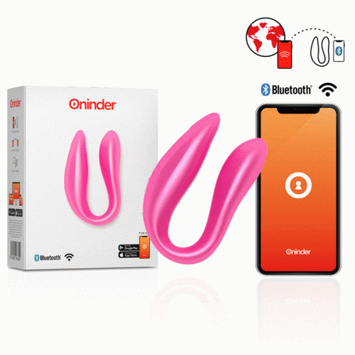 ONINDER - LISBOA ESTIMULADOR PUNTO G  CLÍTORIS ROSA - APP GRATUITA ROSA