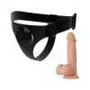 PRETTY LOVE - HARNESS BRIEFS ARNÉS UNIVERSAL CON DILDO JERRY 21.8 CM NATURAL